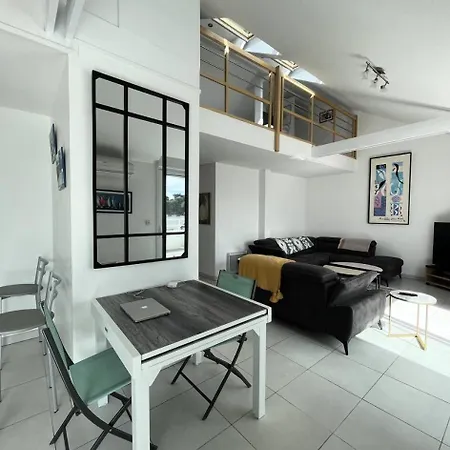 Le Rocher - Duplex Avec Vue Sur Les Toits Du Val Andre Mae-5384