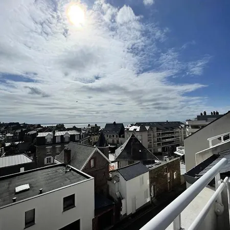 Le Rocher - Duplex Avec Vue Sur Les Toits Du Val Andre Mae-5384 Pleneuf-Val-Andre